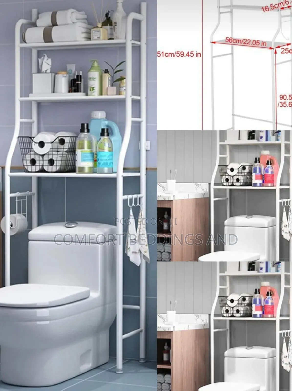 Sitting Toilet Rack / Organiser