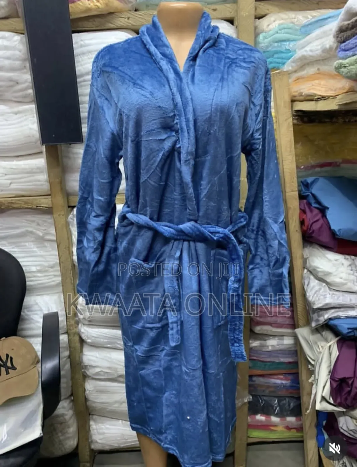 Unisex Fleece Robe Set With Hood, Plush Warm Bathrobe