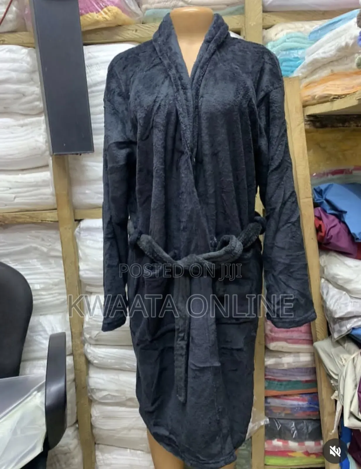Unisex Fleece Robe Set With Hood, Plush Warm Bathrobe