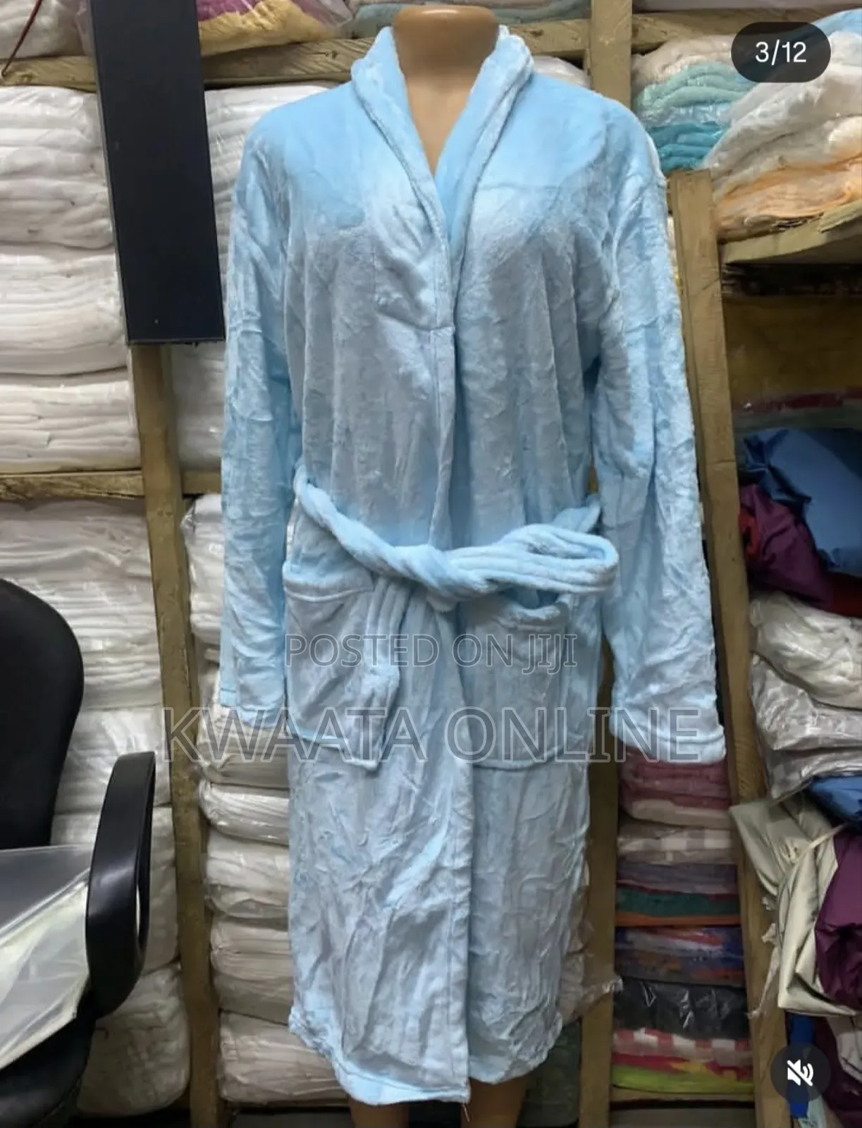 Unisex Fleece Robe Set With Hood, Plush Warm Bathrobe