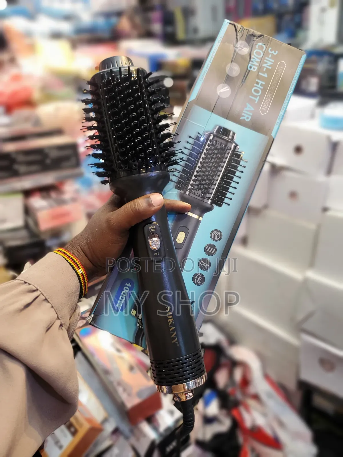 Hot Air Brush (Drying, Straightener, Curler)
