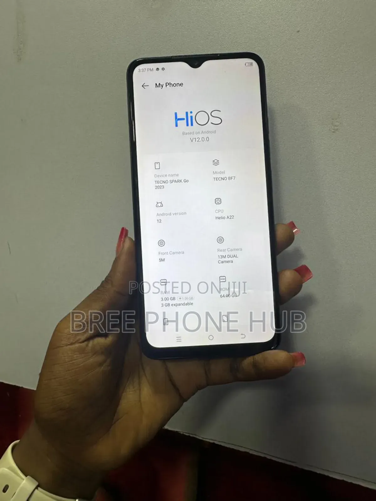 Tecno Spark Go 2023 64 GB Gray