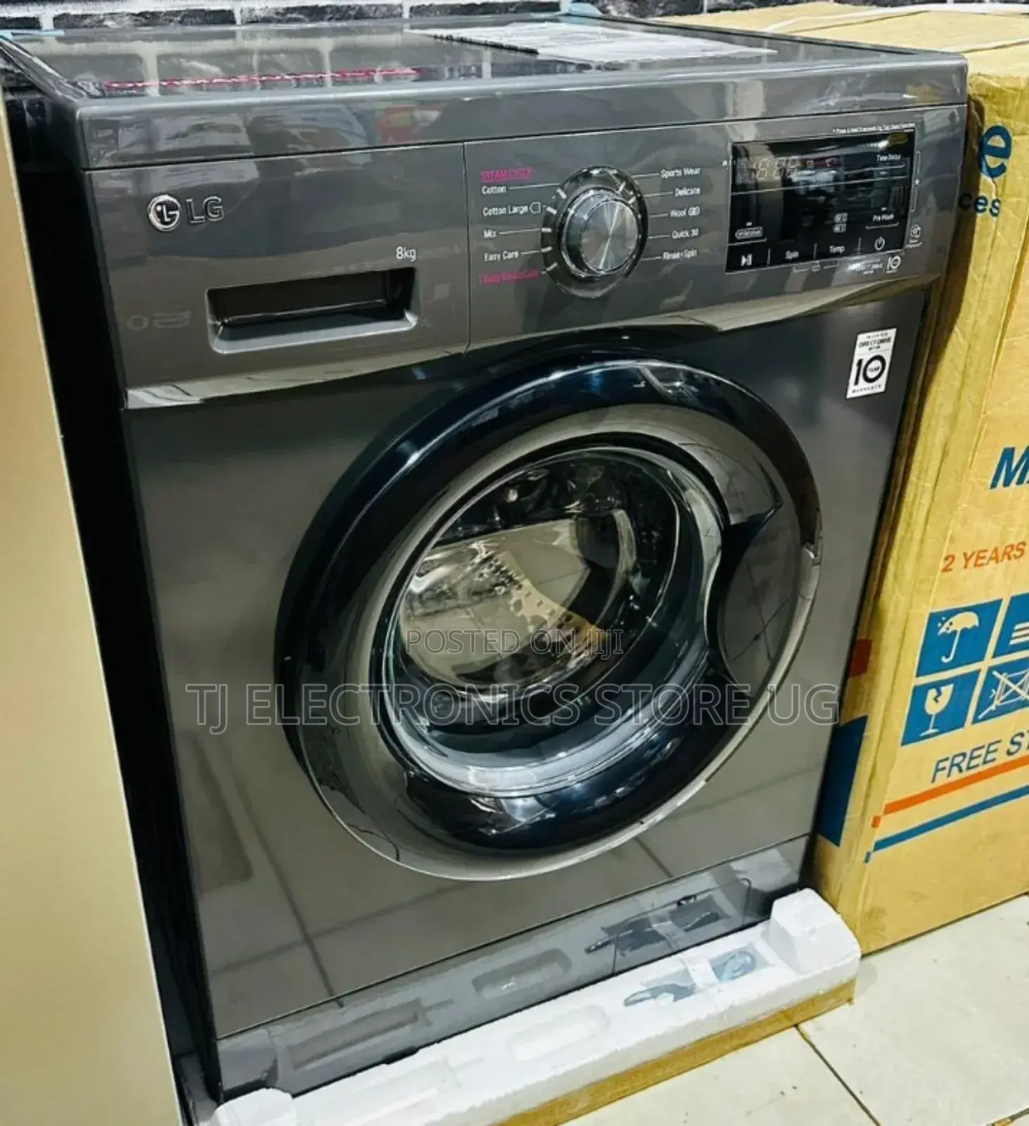 Lg 8kg Front Loader Automatic Washing Machine