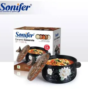 Sonifer Ceramic Casserole, Model Sf-1106-3l