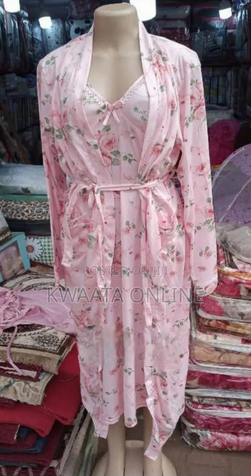 Long Cotton Women Sleepwear