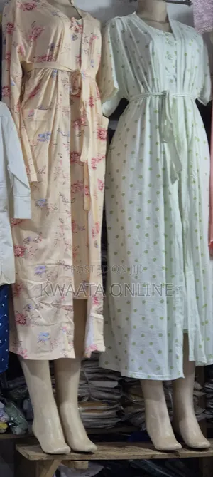 Long Cotton Women Sleepwear