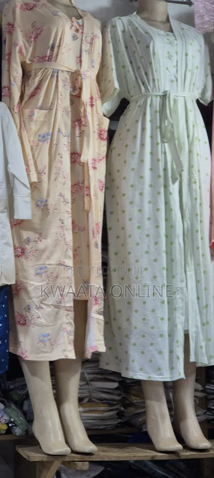 Long Cotton Women Sleepwear