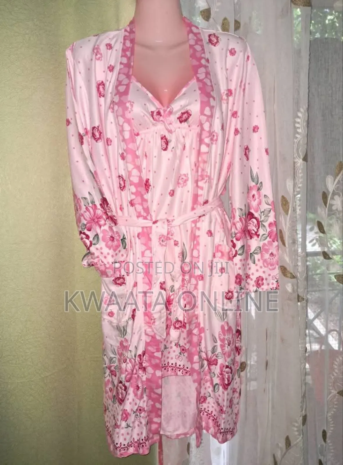 Long Cotton Women Sleepwear