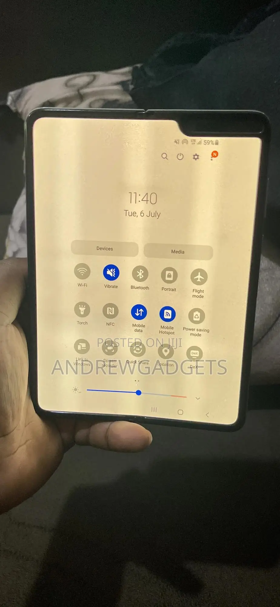 Samsung Galaxy Fold 512 GB Black