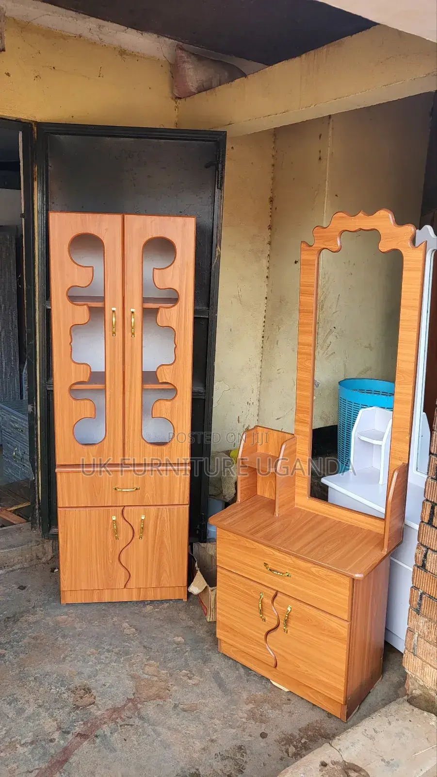 Sideboard and Dressing Mirrors Available Both
