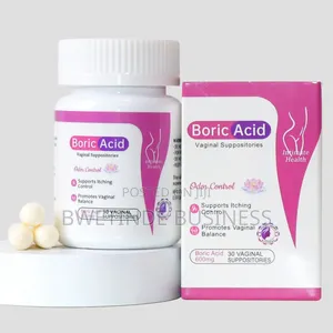 "Boric Acid Vaginal Suppositories for Odor Ph Balance"