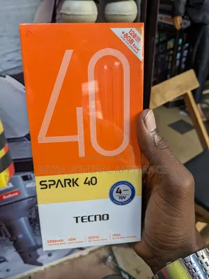 Photo - New Tecno Spark 40 128 GB Black
