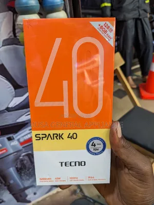 New Tecno Spark 40 128 GB Black