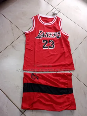 Navy Blue Color Lakers 23 Original Material