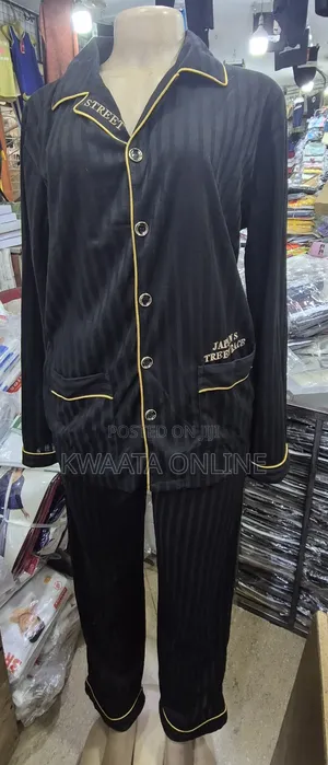 Men Plaid Pajamas Bedroom Lounge Sleepwear Home Clothes