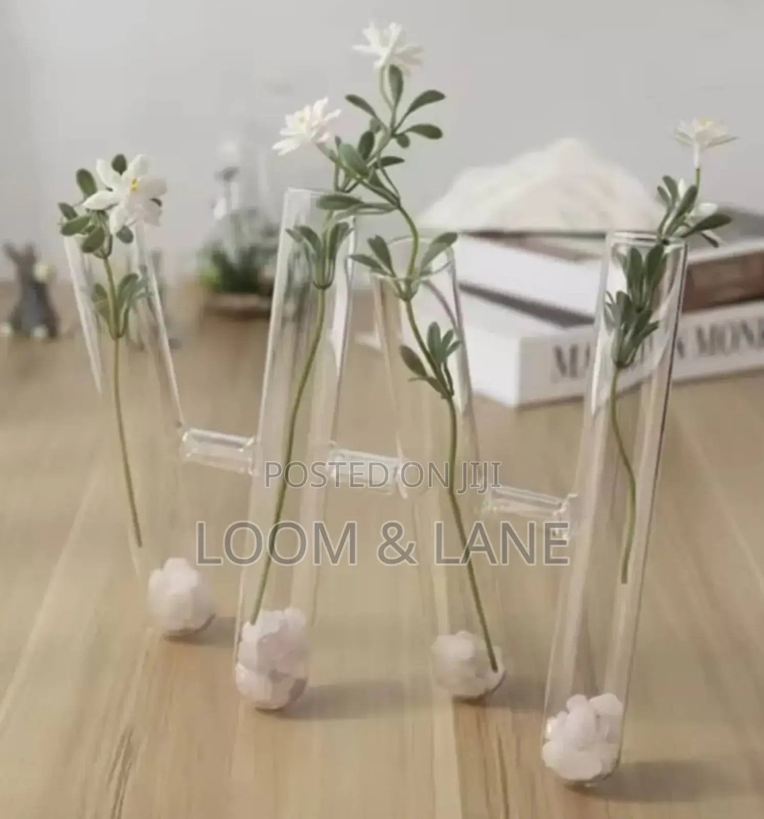 Decorative Clear Test Tube Flower Vase