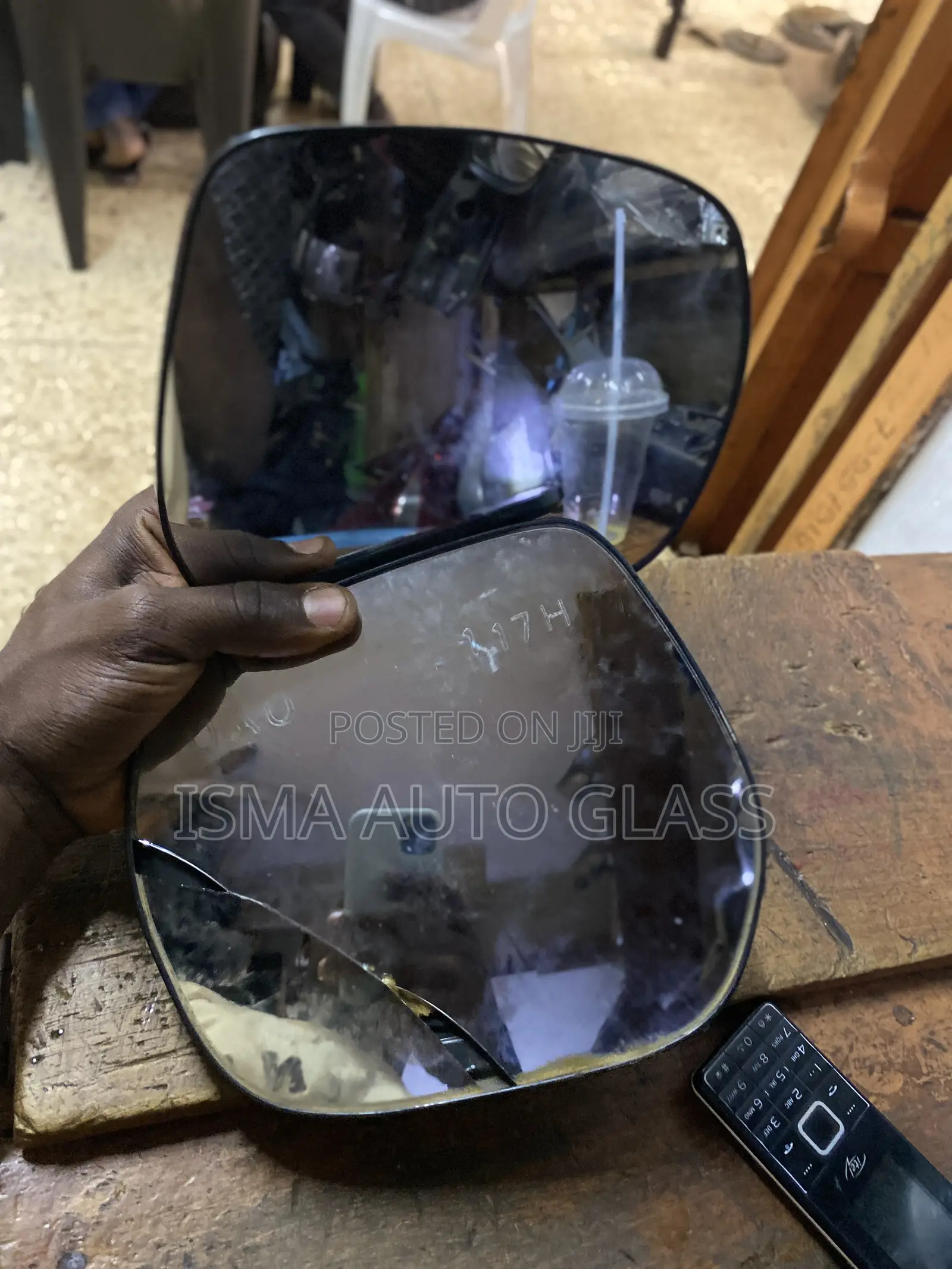 Side Mirror Plate Land Cruiser Fj 100, 150, 200 and 300