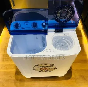Spj 7kg Twin Tub Top Loading Washing Machine - Blue