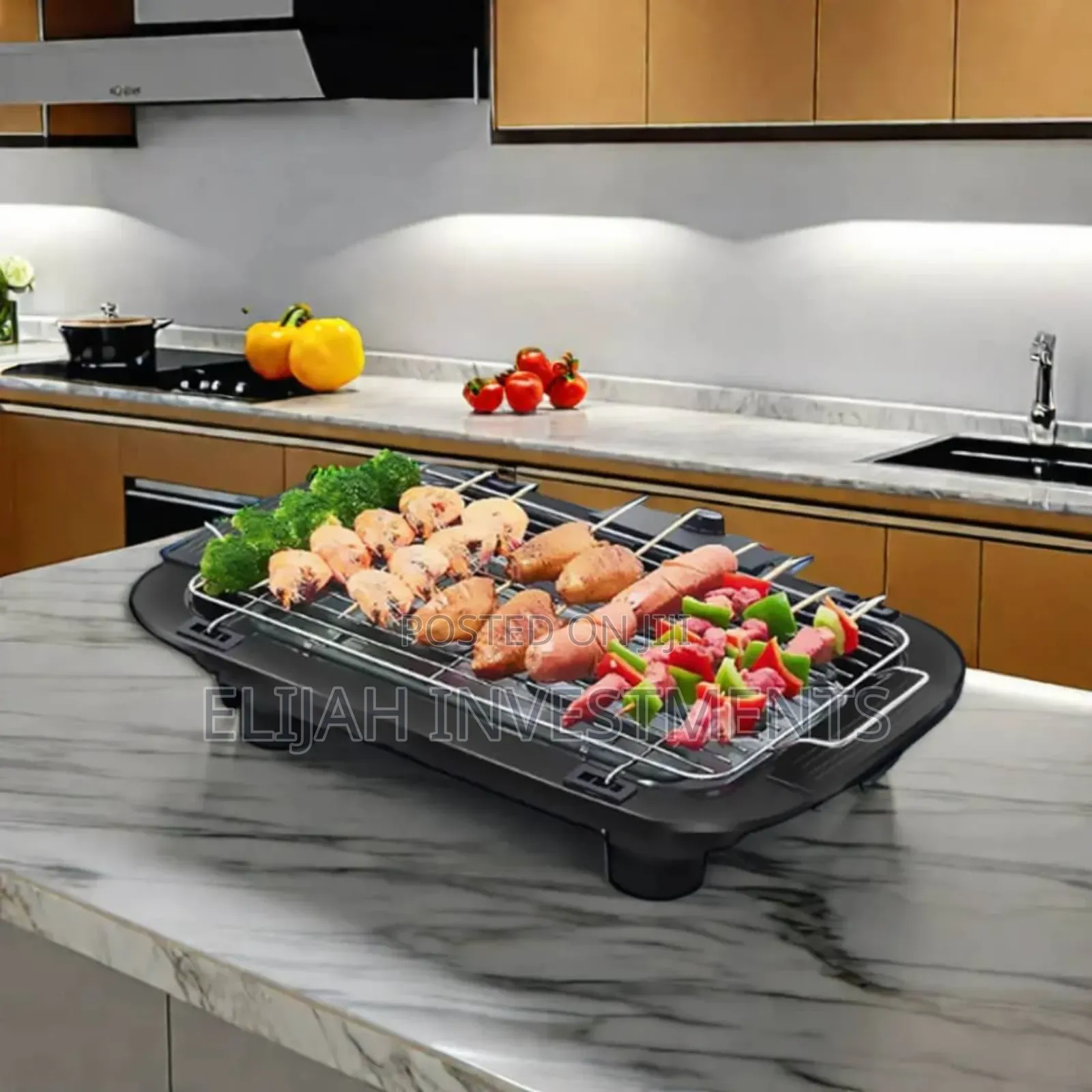 Detachable Non Sticky Electric Barbecue Grill