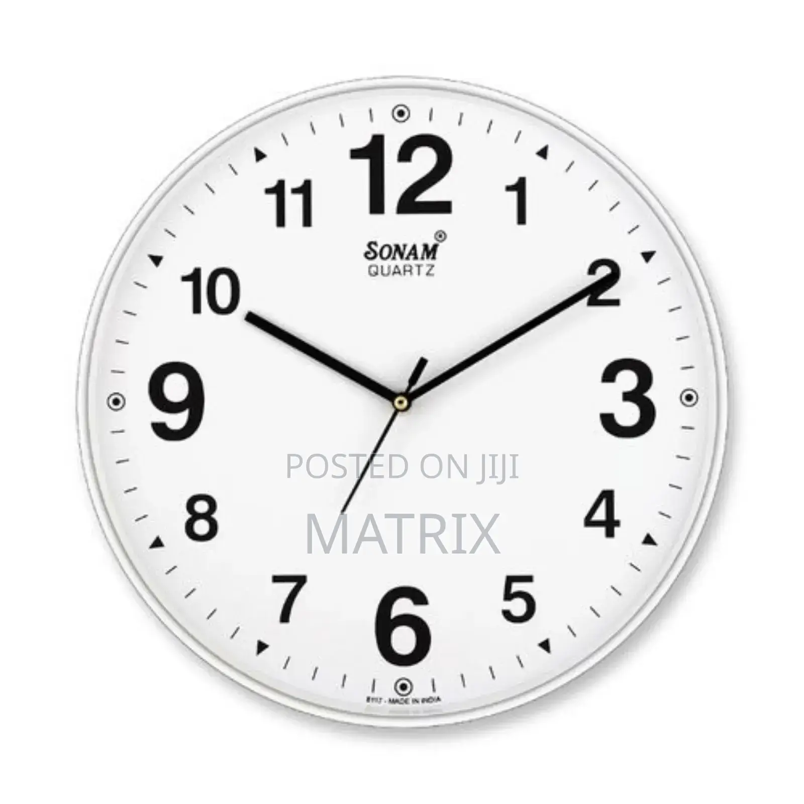 Sonam Round Office Wall Clock