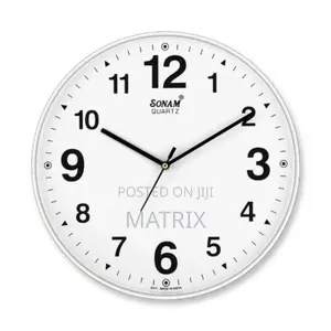Sonam Round Office Wall Clock