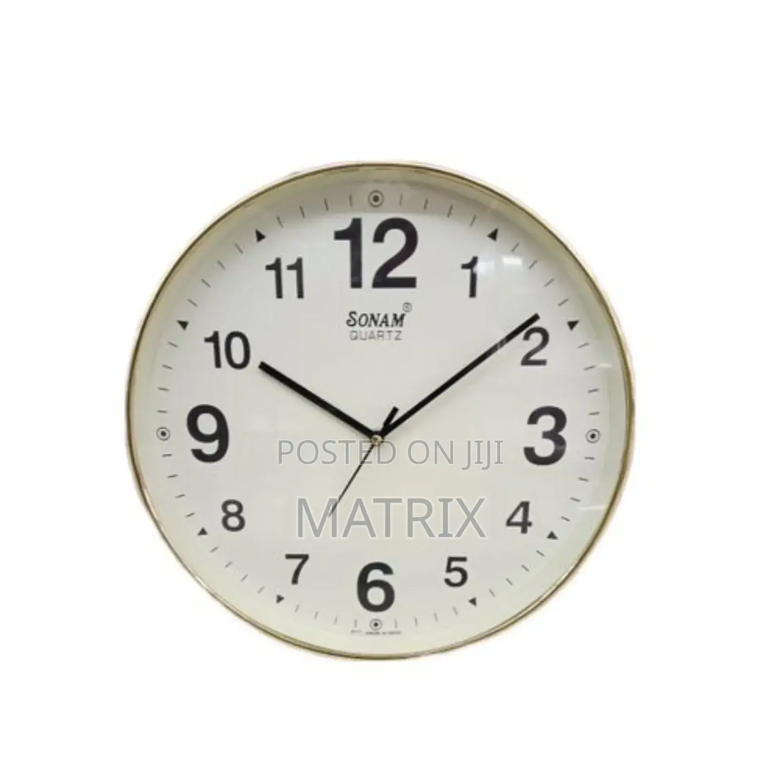 Sonam Round Office Wall Clock