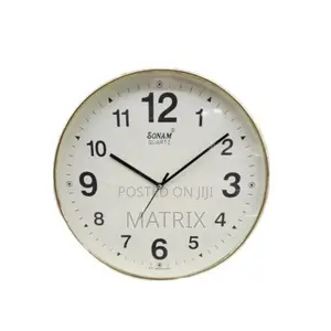 Sonam Round Office Wall Clock
