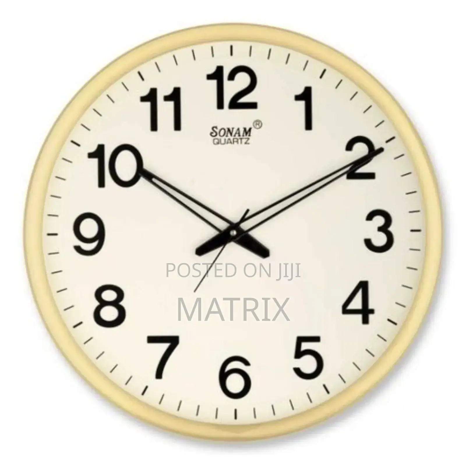 Sonam Round Office Wall Clock