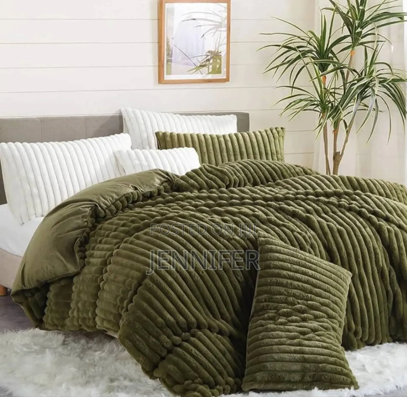 6×6 Coral Duvet 4 PCS Set