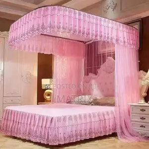 Luxurious Mosquito Net With 2 Stand Rail Bed Net