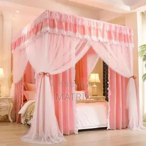 Curtain Mosquito Net With 4 Steel Stands Unique Bed Net