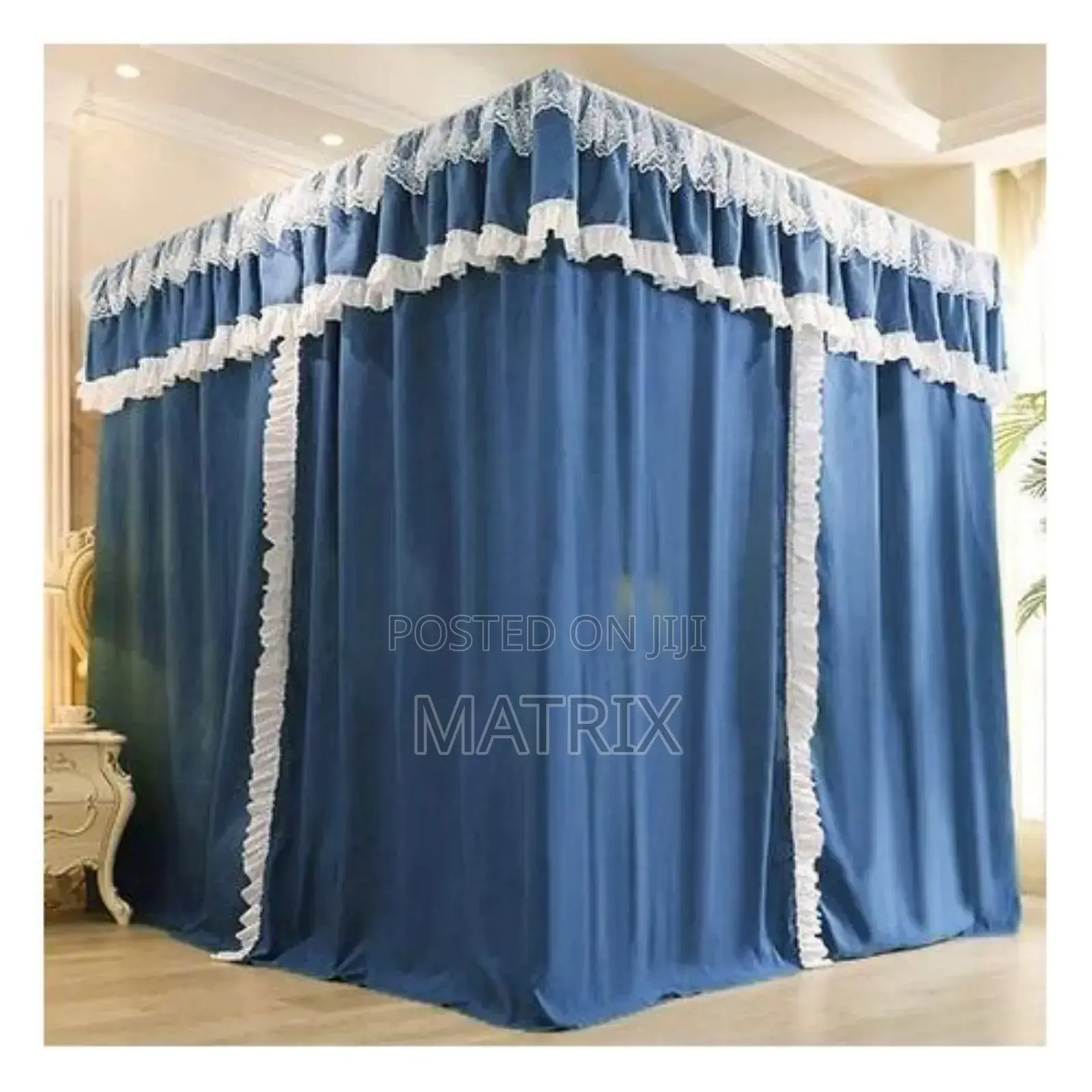 Curtain Mosquito Net With 4 Steel Stands Unique Bed Net