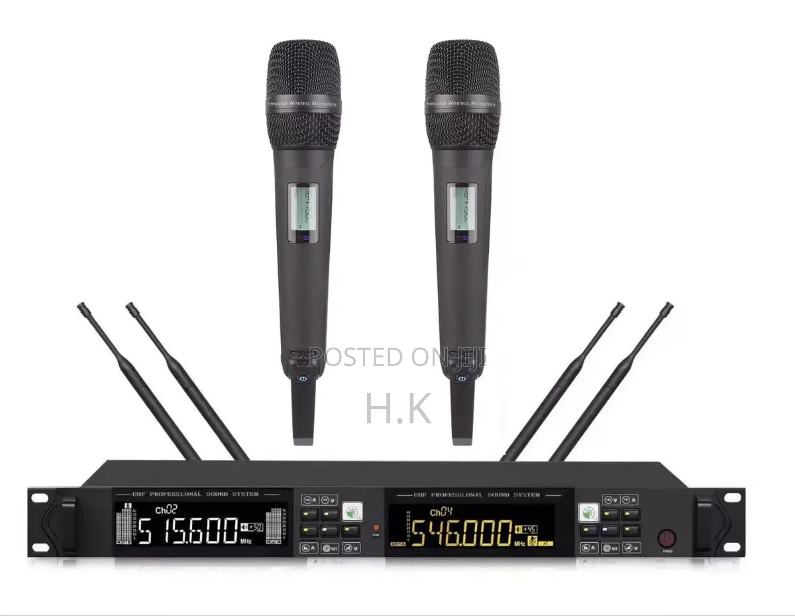 Wireless Microphone System Uhf Dual SKM 9000