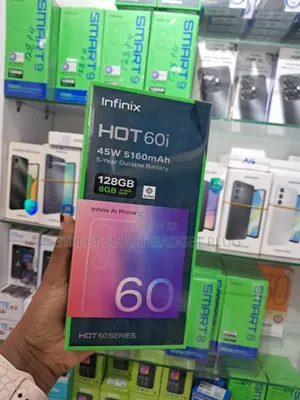New Infinix Hot 60i 128 GB Black