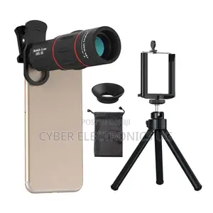 18x Optical Zoom Telescope Phone Lens Camera Phone Holder