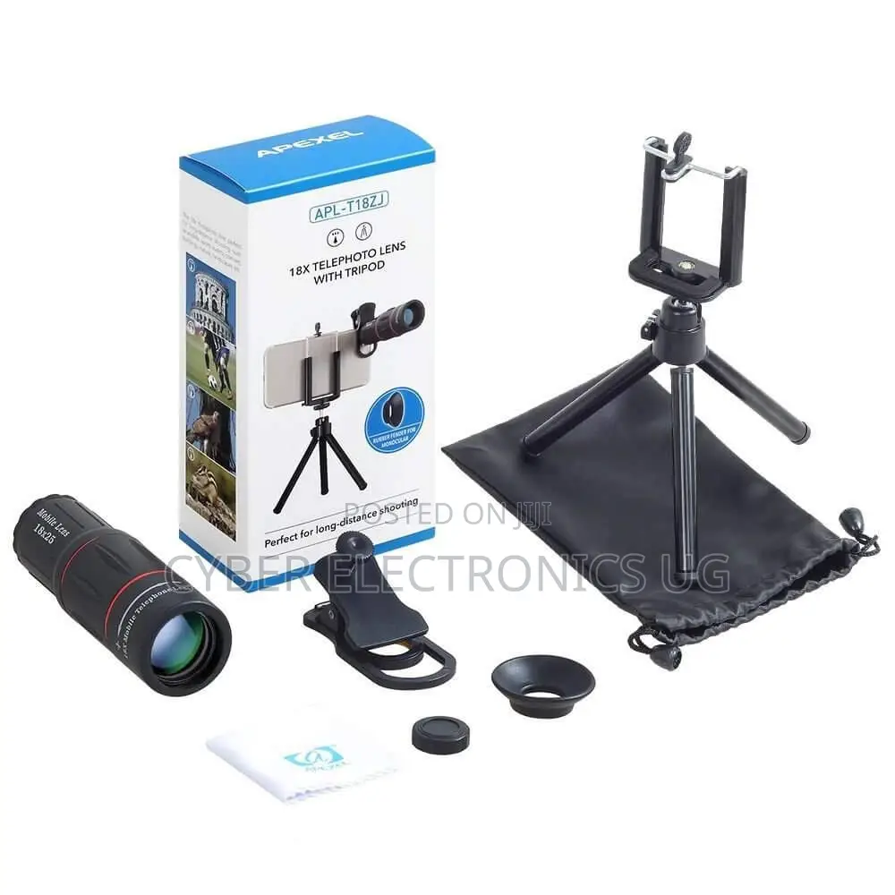 18x Optical Zoom Telescope Phone Lens Camera Phone Holder