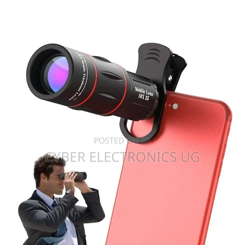 18x Optical Zoom Telescope Phone Lens Camera Phone Holder