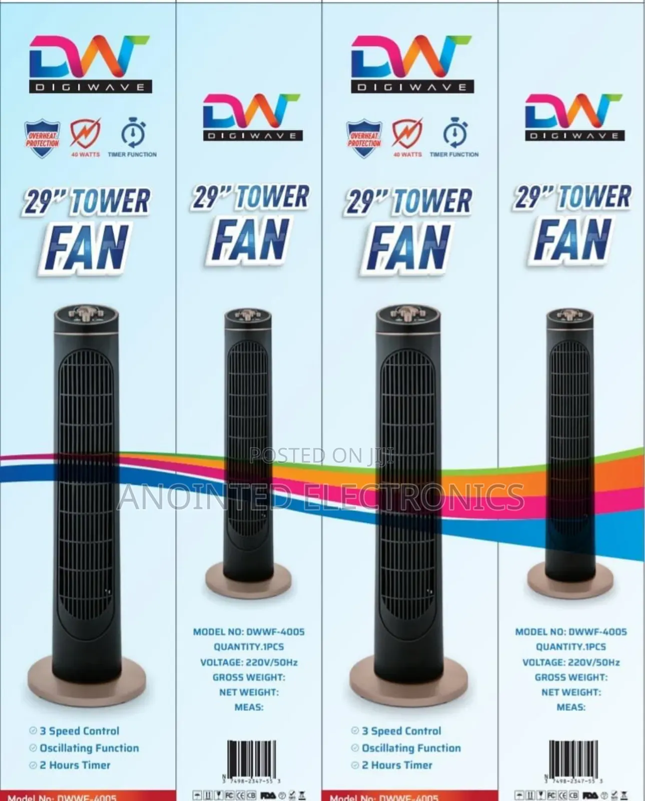 Tower Fan Available