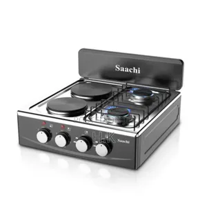 Saachi 4 Burner Gas Stove/Hot Plate, Model Nl-Gas-5257