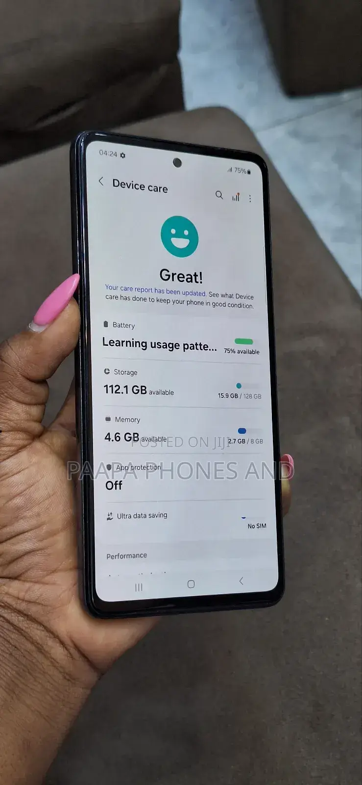 Samsung Galaxy A52 128 GB Black