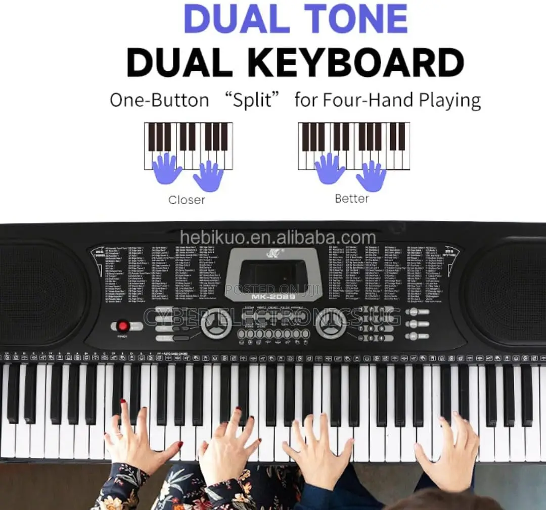 Mk-2089 61 Keys Music Electronic Keyboard Digital Piano