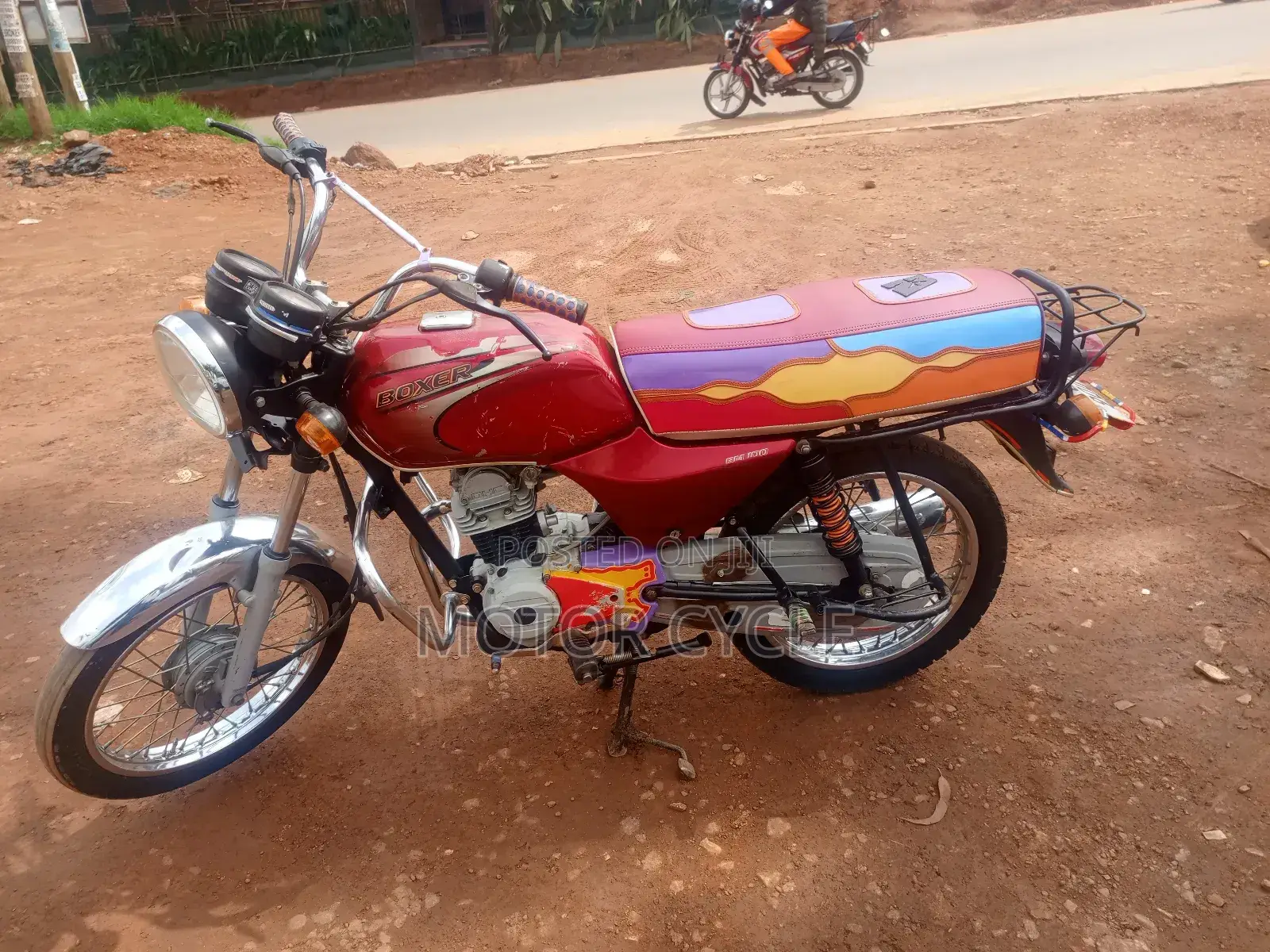 Bajaj Boxer 100 2024 Purple