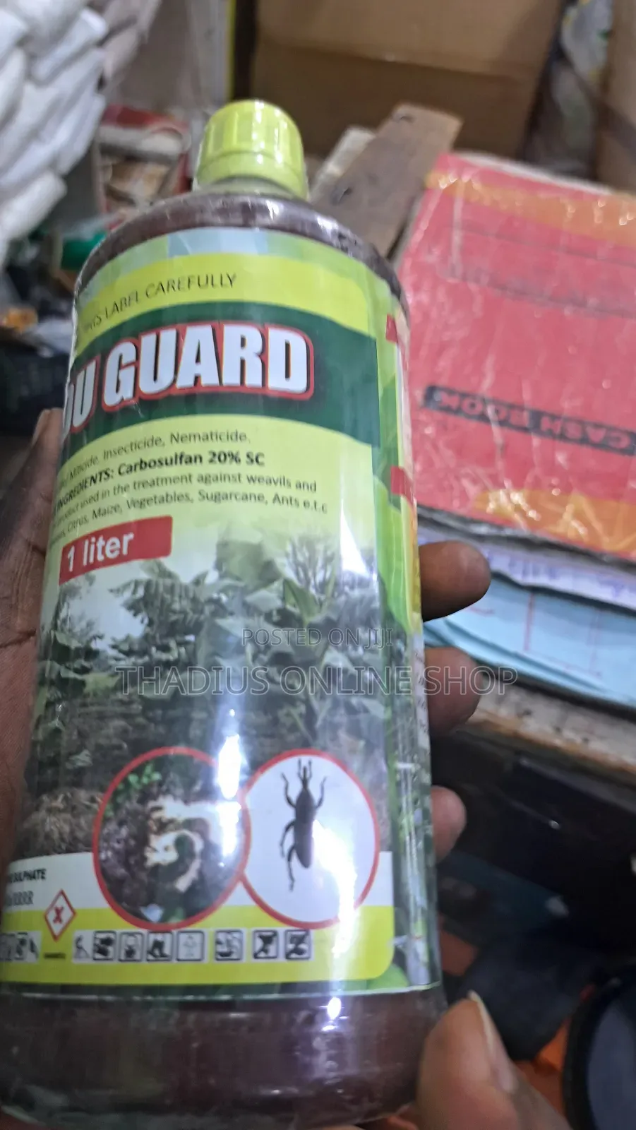 Dudu Guard Kills Pests in Banana and Coffee Garden