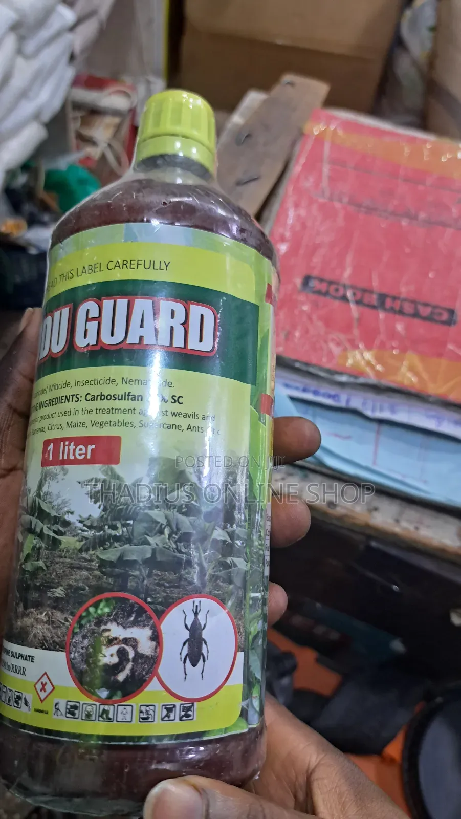 Dudu Guard Kills Pests in Banana and Coffee Garden