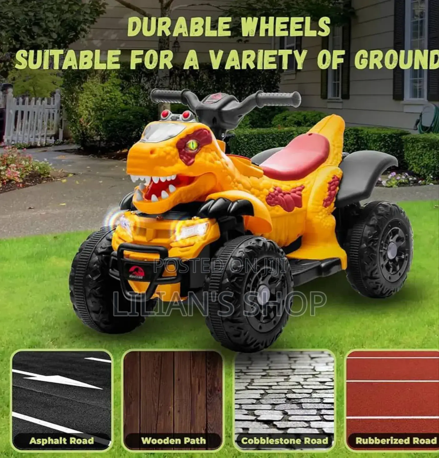 Kids Rechargeable Quad Bike
