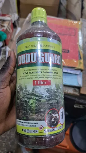 Dudu Guard Pest Killing Chemical in Coffee and Banana Garden