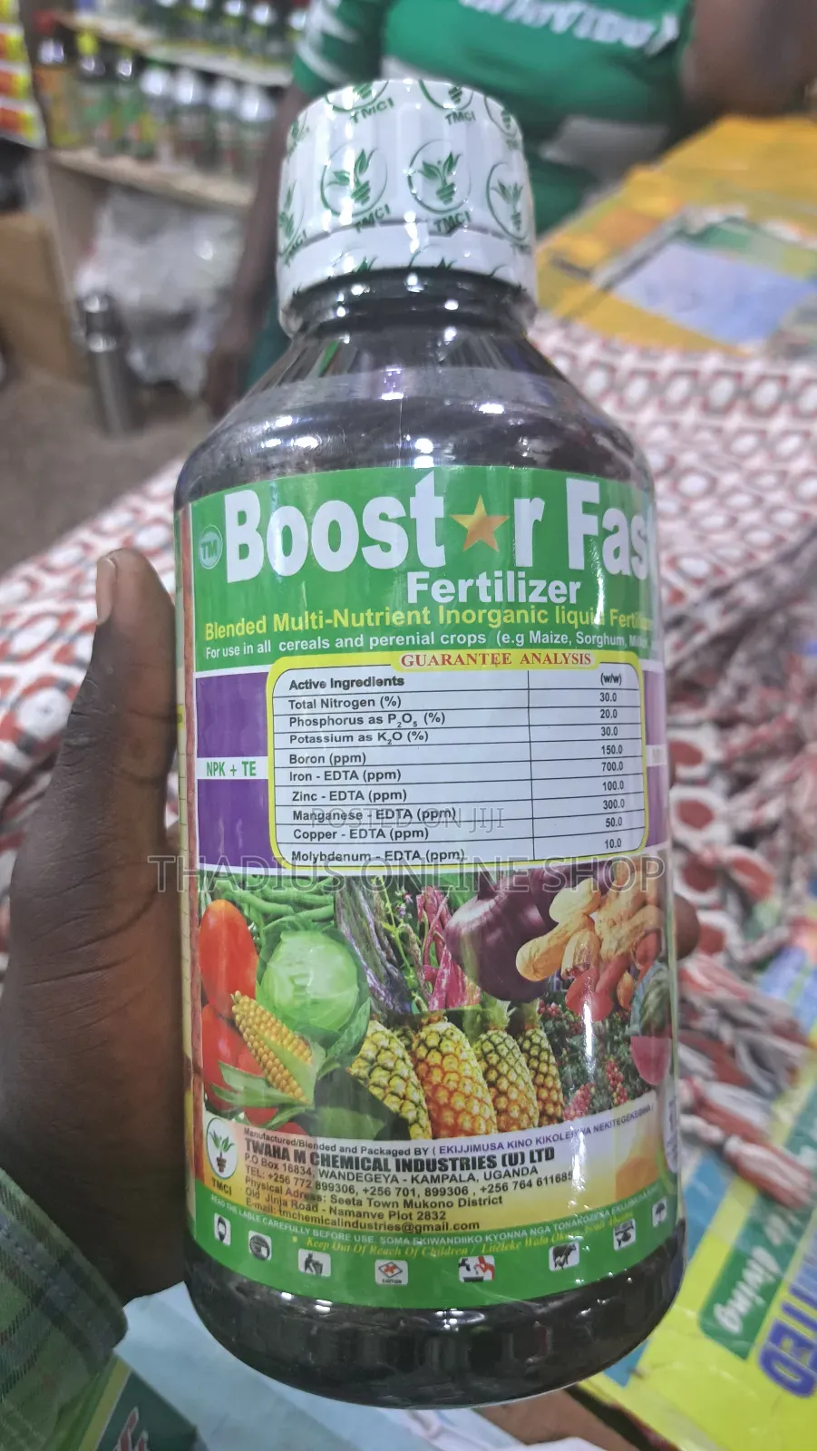 Booster Fast Fertilizers Produce Crops With High Yields