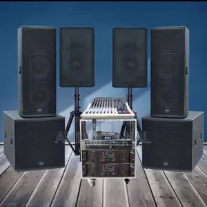 Photo - Black Pa Sound System Set