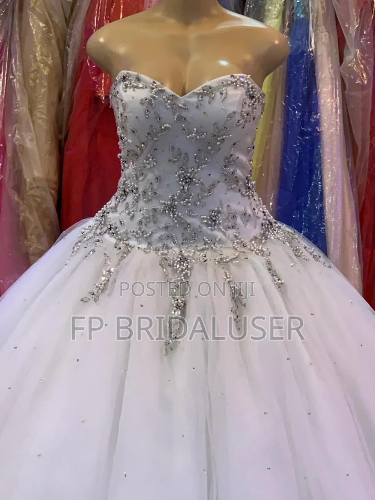 Wedding Dress for Hire With Half