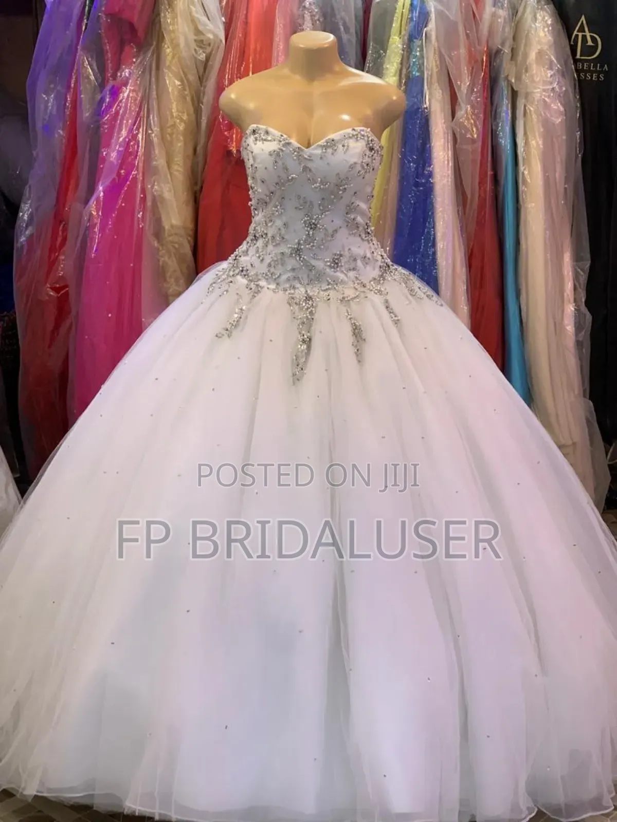 Wedding Dress for Hire With Half